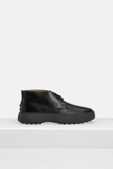 TOD'S Lederschnürer schwarz