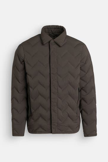EMPORIO ARMANI Light-Steppjacke dunkelgrün