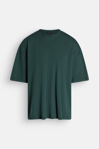 ROBERTO COLLINA T-Shirt waldgrün