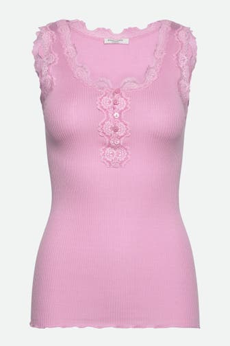 ROSEMUNDE Seidenmix-Top rosa