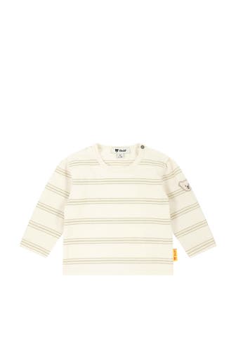 STEIFF Longsleeve creme gestreift