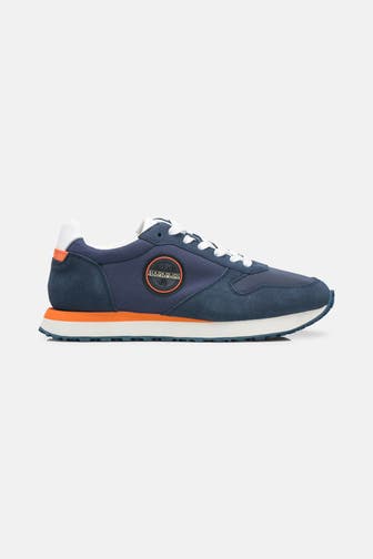 NAPAPIJRI Leder-Sneaker 'Nova' navy