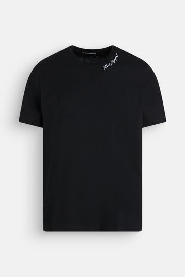 KARL LAGERFELD T-Shirt schwarz