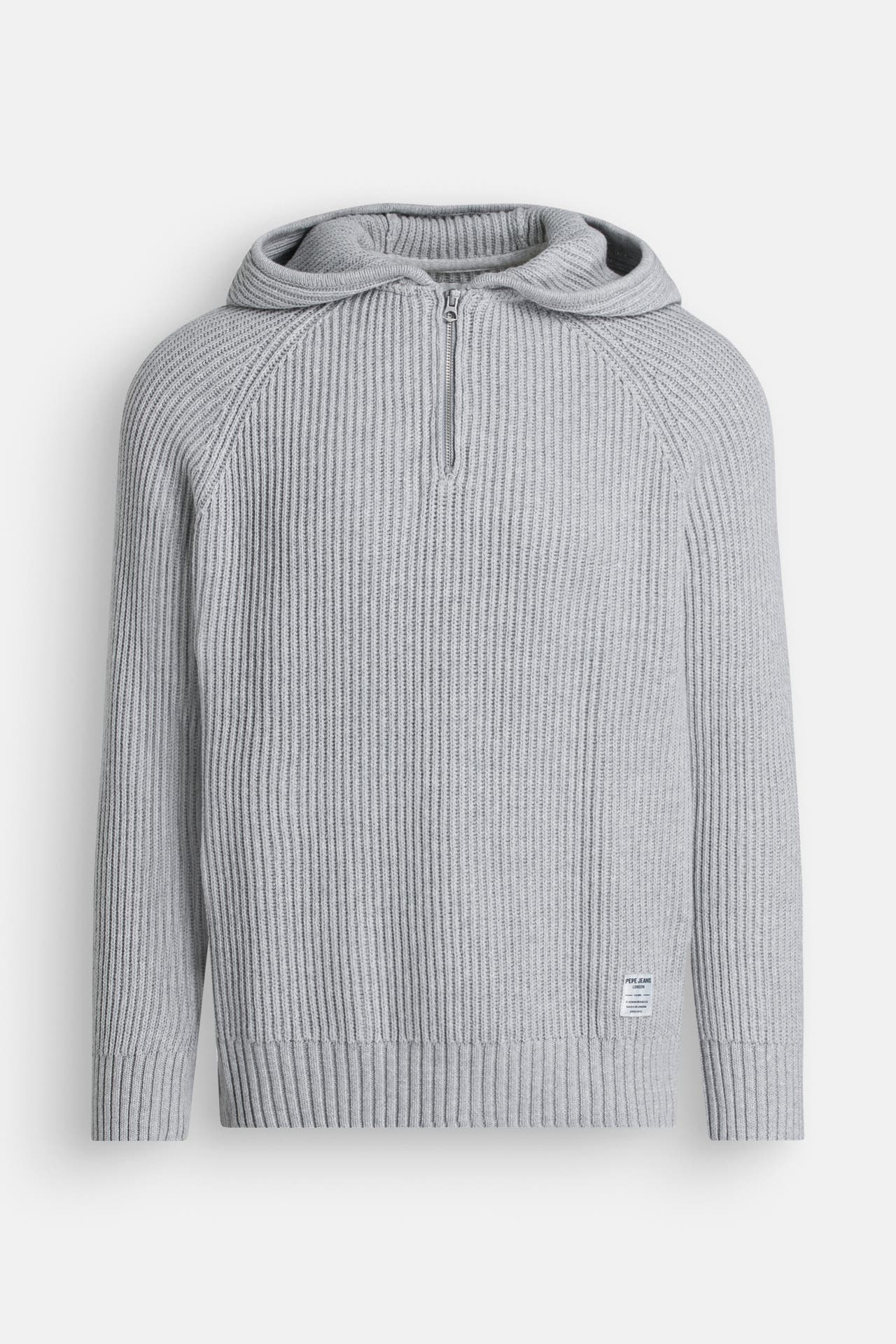 PEPE JEANS Strickpullover 'Colin' hellgrau, Bild 1