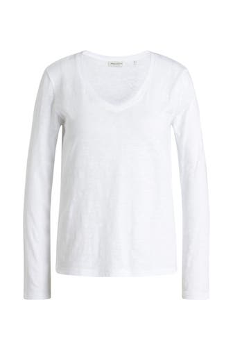 MARC O'POLO Longsleeve weiß