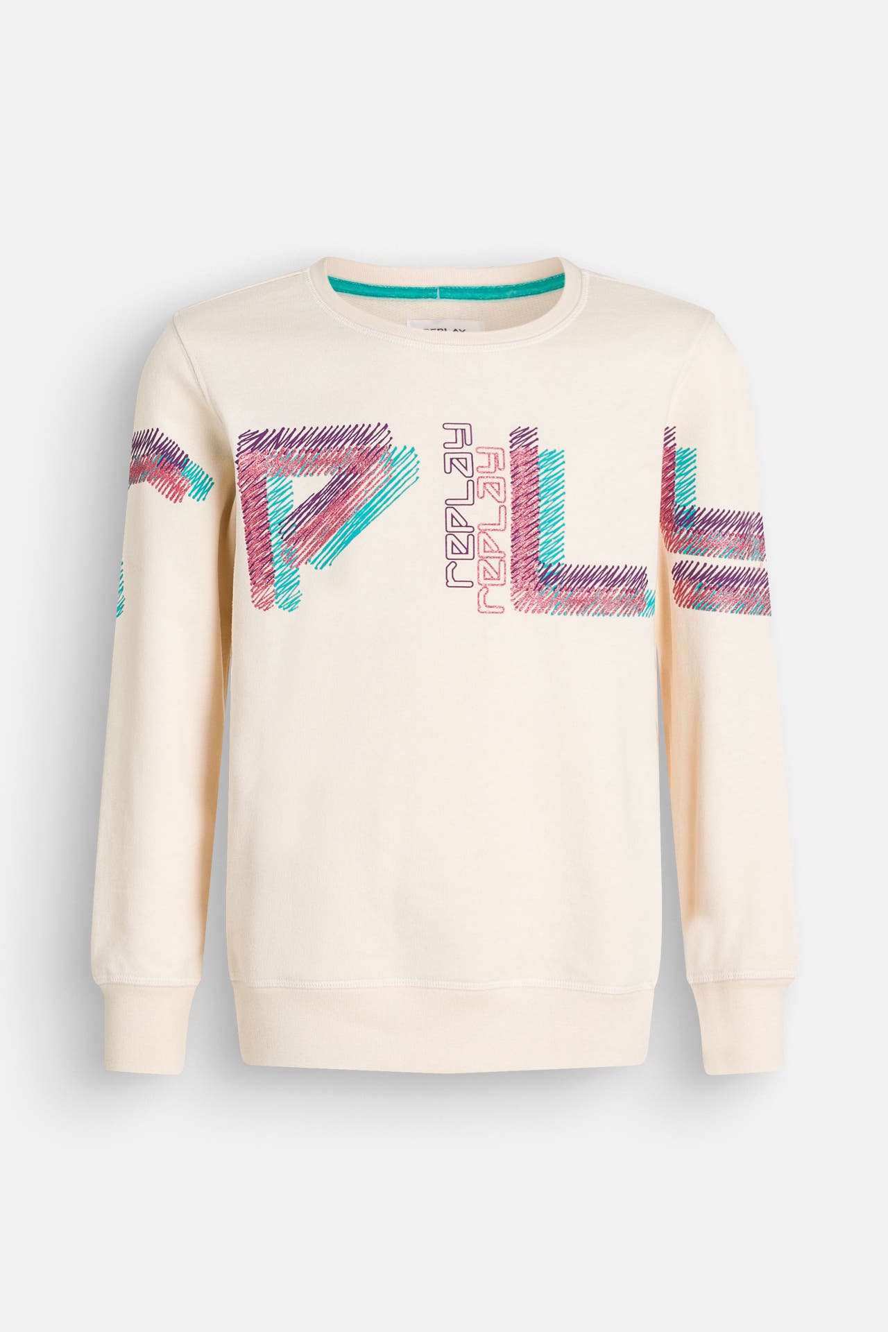 REPLAY Sweatshirt creme, Bild 1