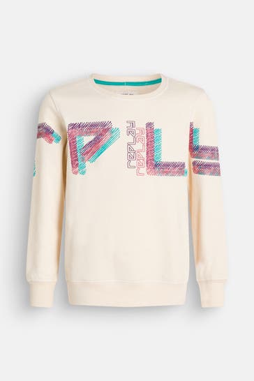 REPLAY Sweatshirt creme