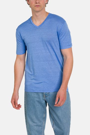 DANIELE FIESOLI T-Shirt 'Scollo' azurblau