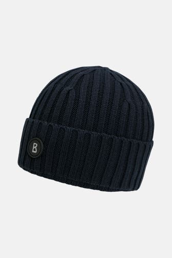 BOGNER Beanie 'Bony' schwarzblau