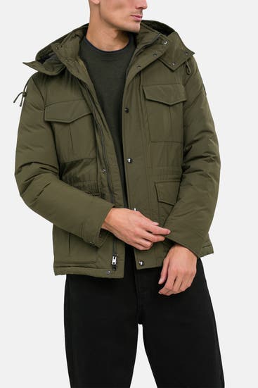 WOOLRICH - Daunenjacke oliv