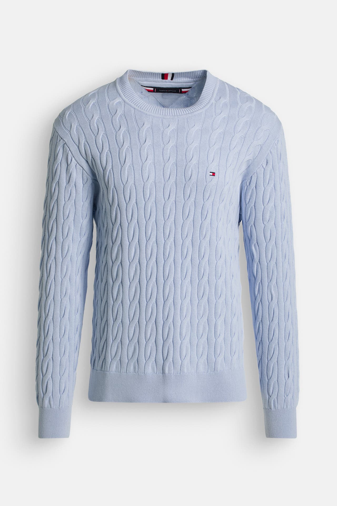 TOMMY HILFIGER Strickpullover hellblau, Bild 1