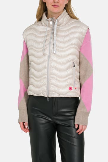 FRIEDA & FREDDIES NY Steppweste champagner