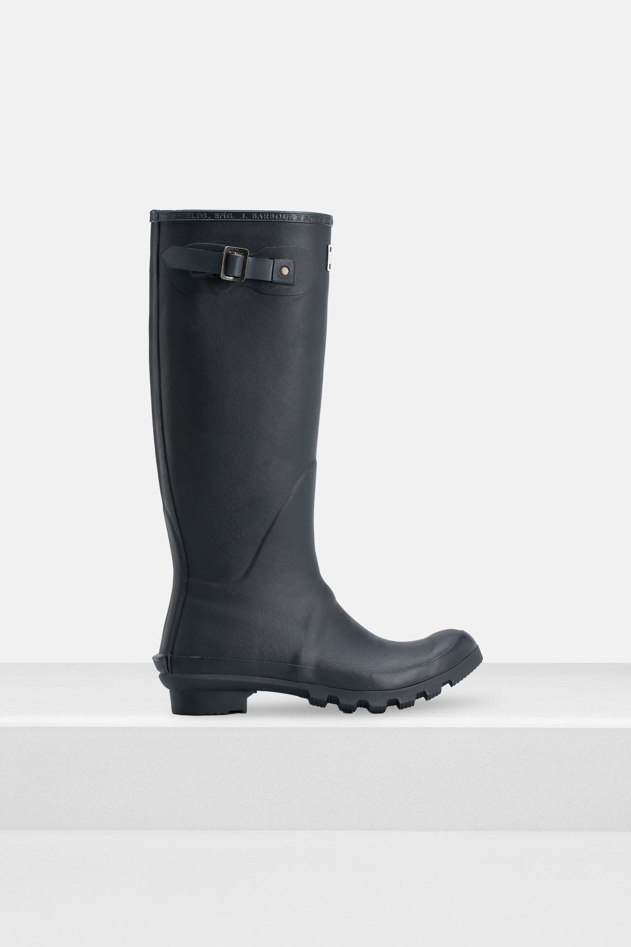 BARBOUR Gummistiefel 'Bede Tall' schwarzblau, Bild 1