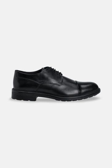 GEOX Derbys 'Walkpleasure' schwarz