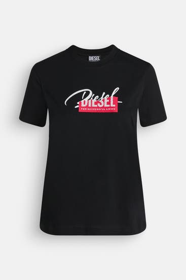 DIESEL - T-Shirt schwarz