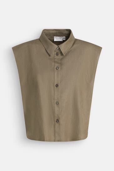 GESTUZ Blusentop oliv