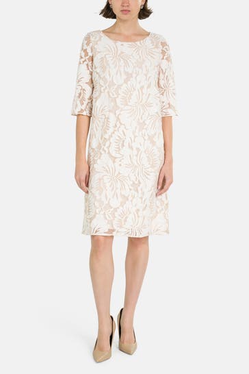 COMMA, Kleid offwhite