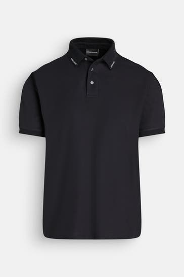 EMPORIO ARMANI Polo-Shirt nachtblau