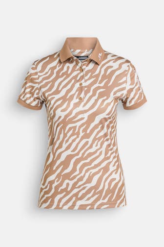 J.LINDEBERG SPORTSWEAR Polo-Shirt gemustert
