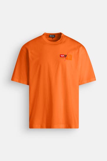 DIESEL T-Shirt orange