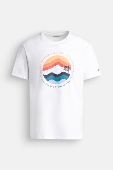 COLUMBIA - T-Shirt weiß