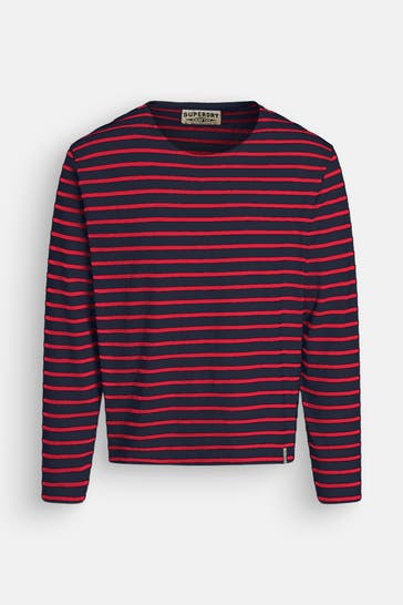 SUPERDRY Longsleeve gestreift