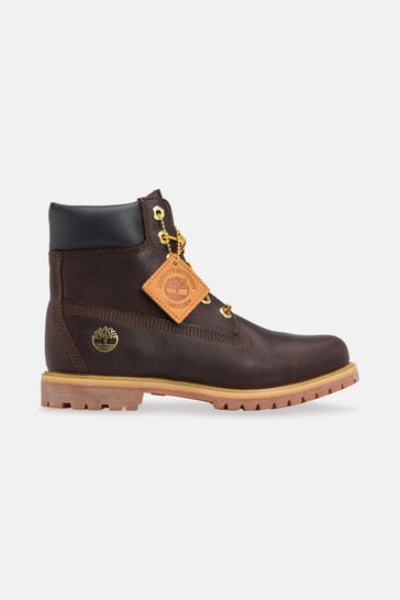 TIMBERLAND Schnürstiefeletten dunkelbraun