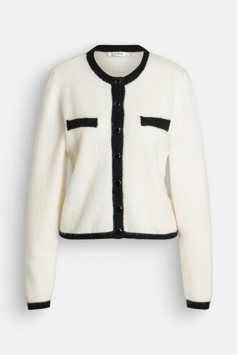 GESTUZ Strickjacke 'Alpha' zweifarbig