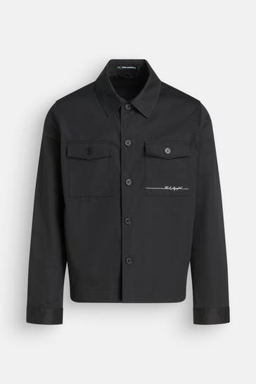 KARL LAGERFELD Übergangsjacke schwarz