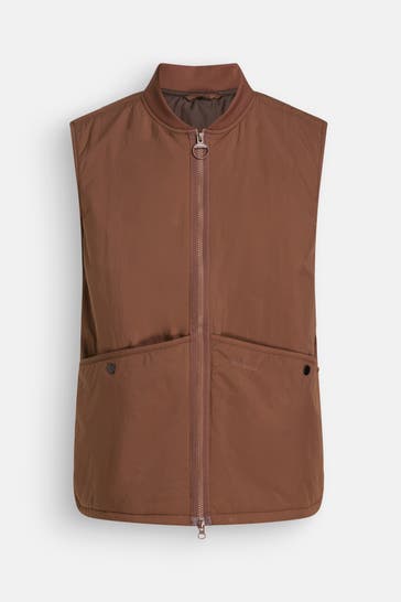 BARBOUR Weste braun