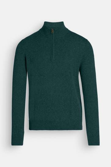 SUPERDRY Strick-Troyer dunkelgrün