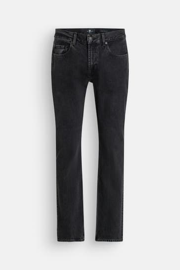7 FOR ALL MANKIND Jeans dunkelgrau straight