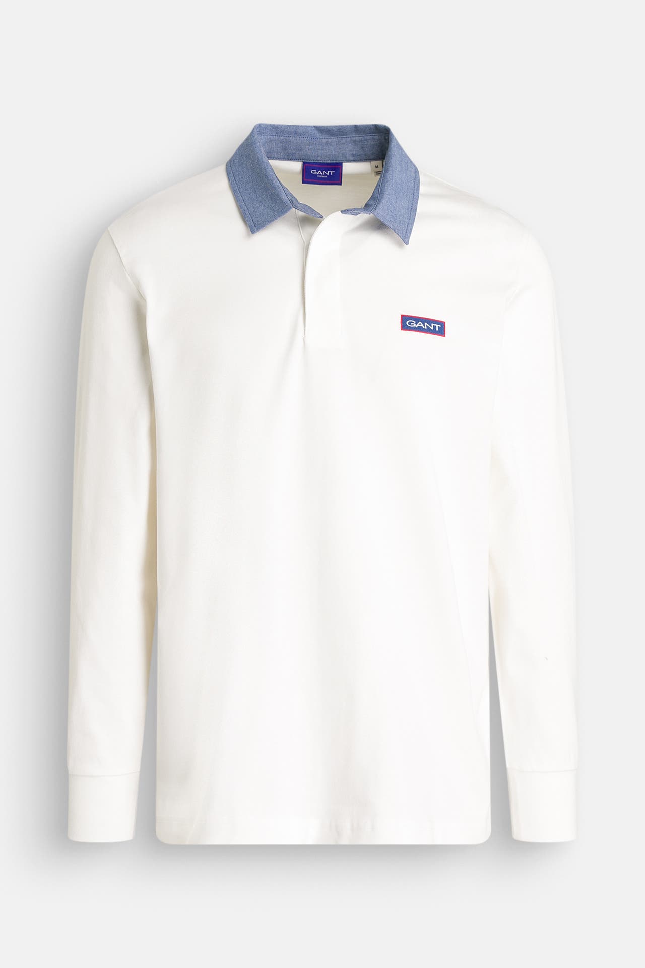 GANT Langarmpolo ecru, Bild 1