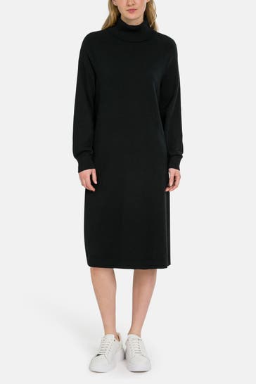 MARC O'POLO DENIM Strickkleid schwarz