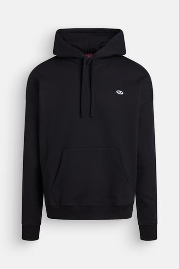DIESEL Hoodie schwarz