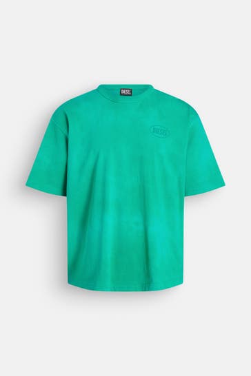 DIESEL T-Shirt meergrün