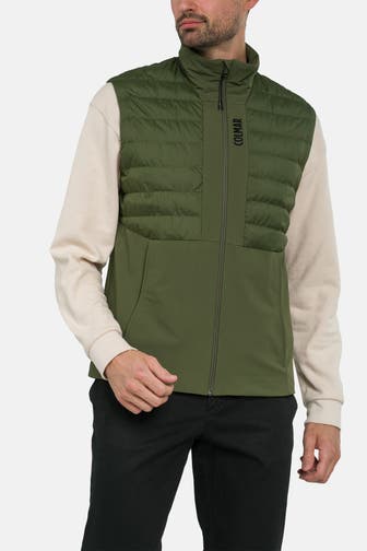 COLMAR 2in1 Weste tannengrün