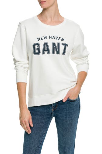 GANT Sweatshirt ecru