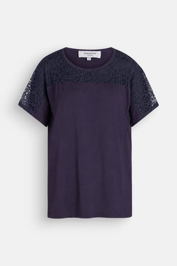 ROSEMUNDE T-Shirt 'Biarritz' navy