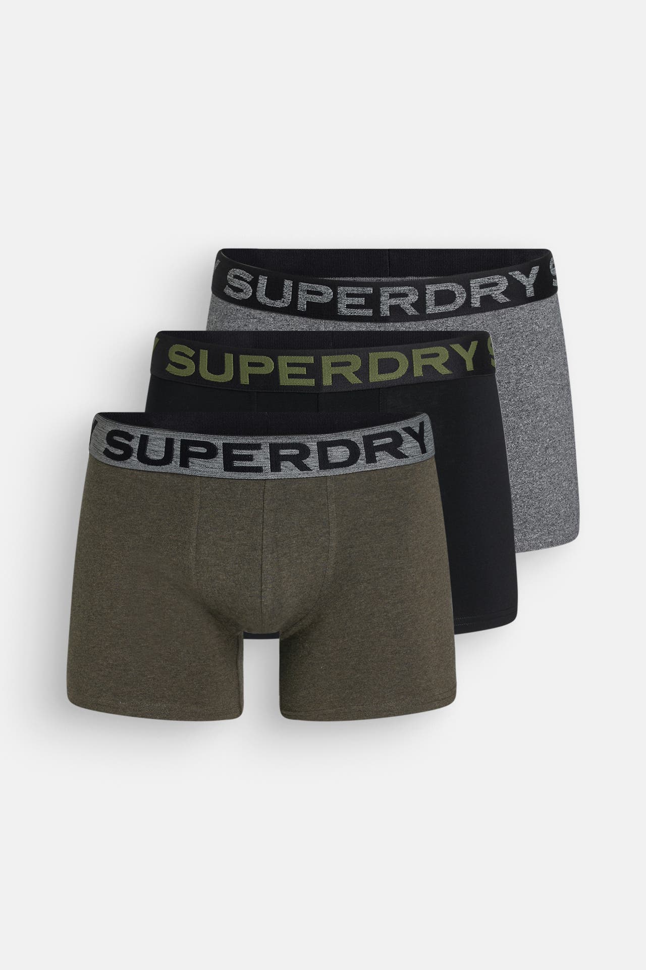SUPERDRY 3er-Pack Boxer Trunks mehrfarbig, Bild 1