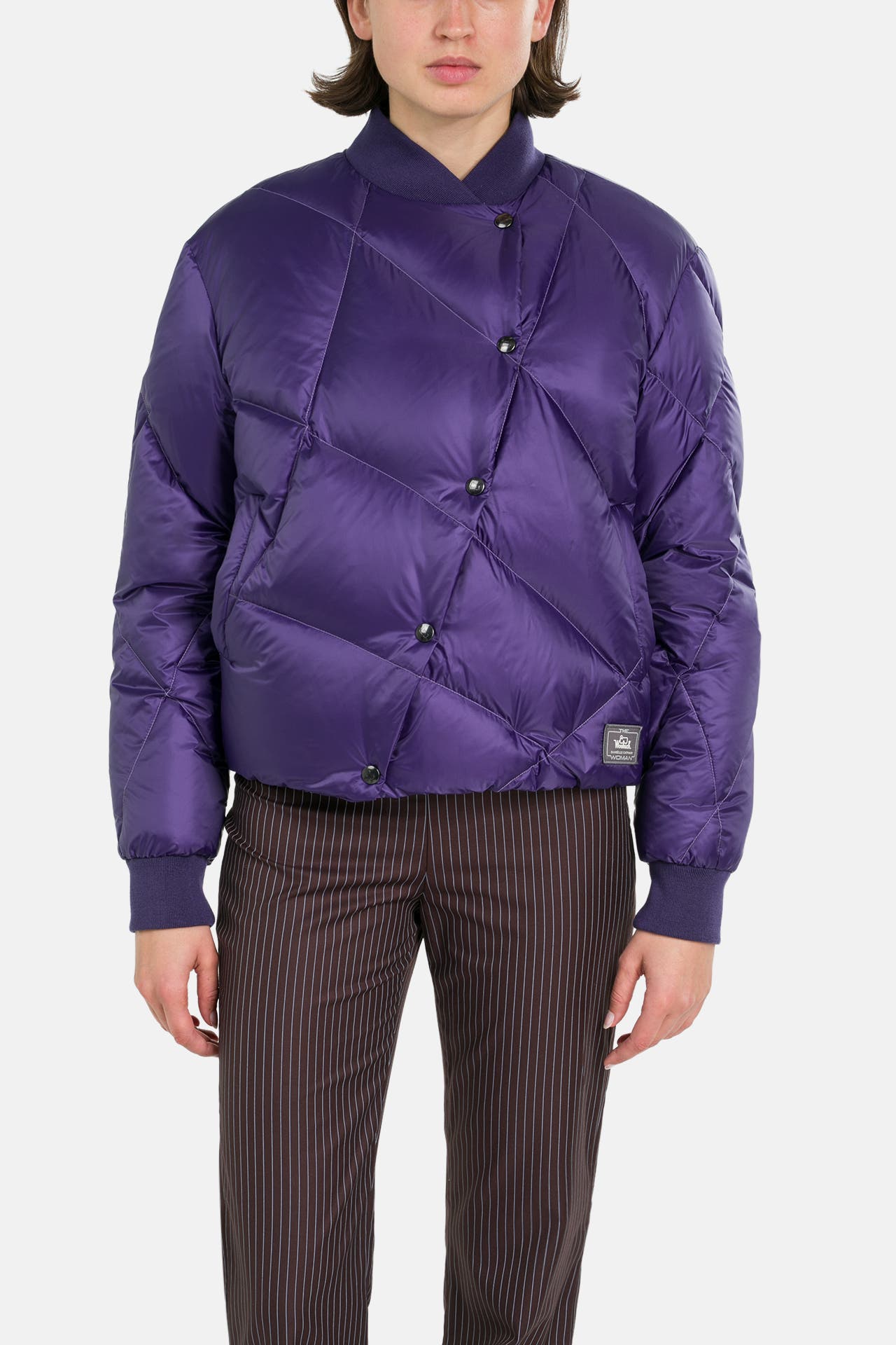 WOOLRICH Bomberjacke dunkellila, Bild 1