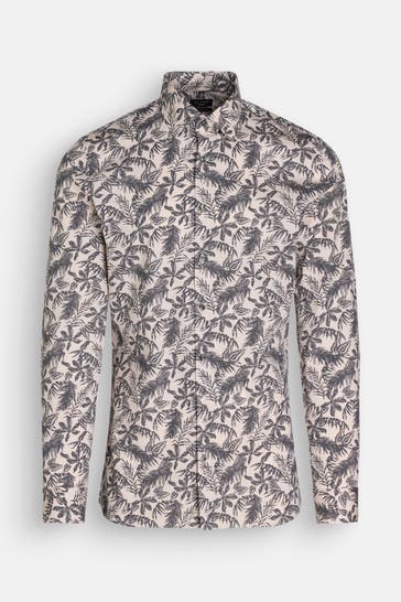 OLYMP No. Six Casual-Hemd gemustert Extra Slim Fit