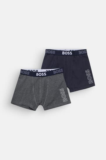 BOSS 2er Pack Unterhosen mehrfarbig