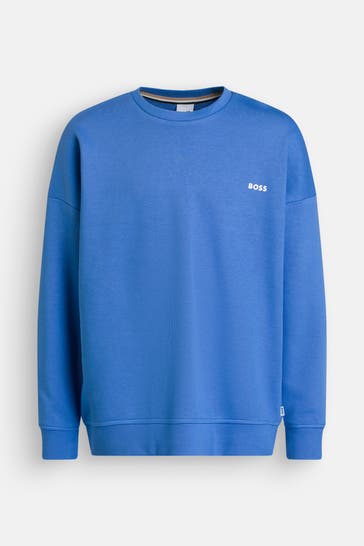 BOSS Sweatshirt blau
