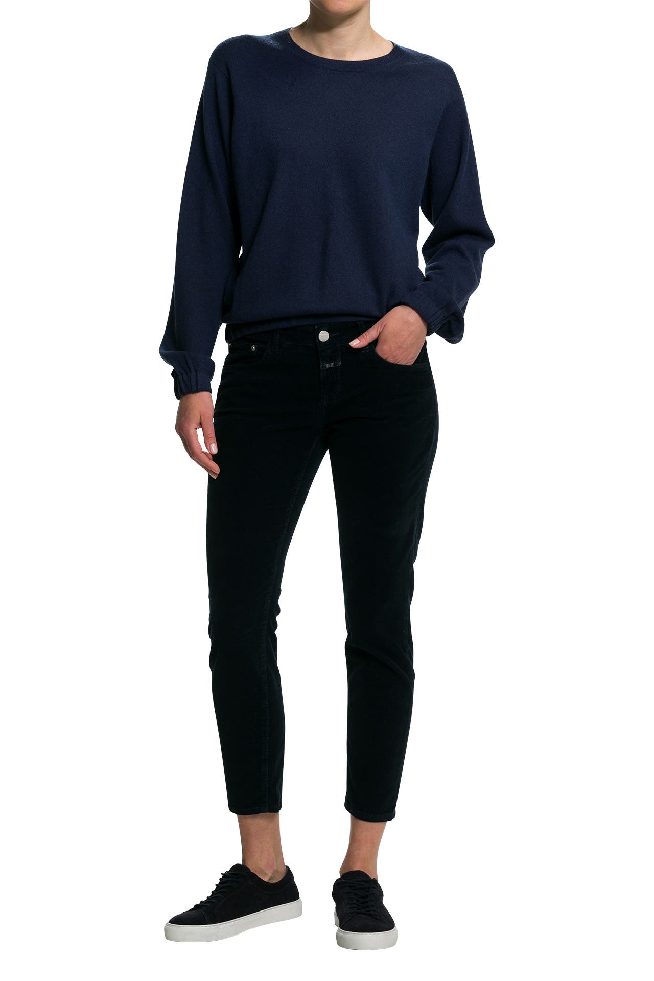 CLOSED Cordhose 'Baker' dunkelblau, Bild 1