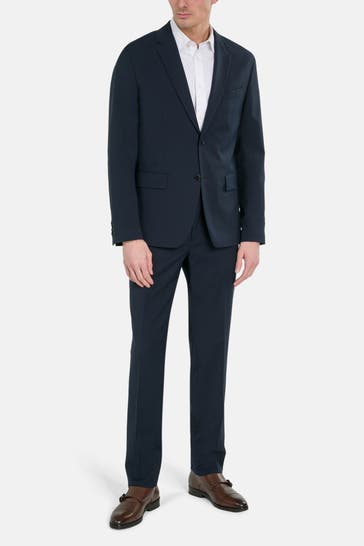 J.LINDEBERG Wollmix-Anzug 'Hopper' nachtblau
