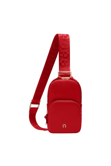 AIGNER Umhängetasche rot