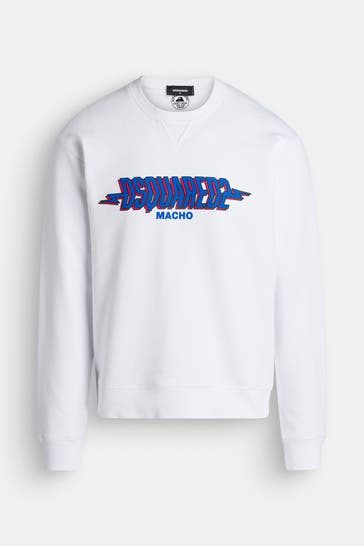 DSQUARED2 White Sweat Shirt