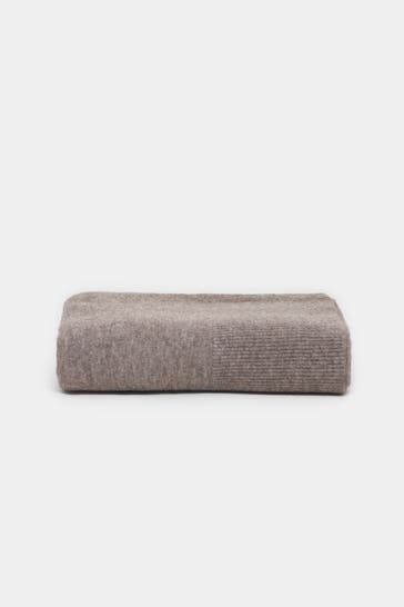 CLOSED Wollmix-Schal taupe