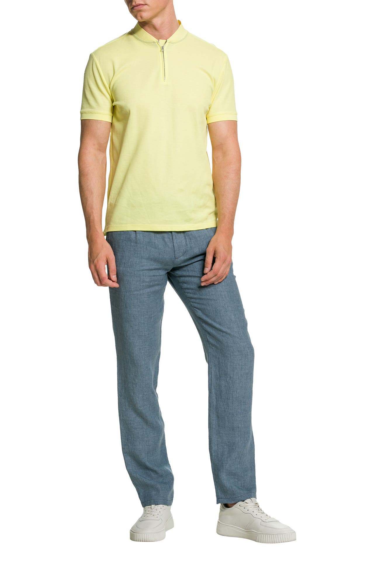 ATELIER GARDEUR Leinenhose 'Fabrice' azurblau, Bild 1